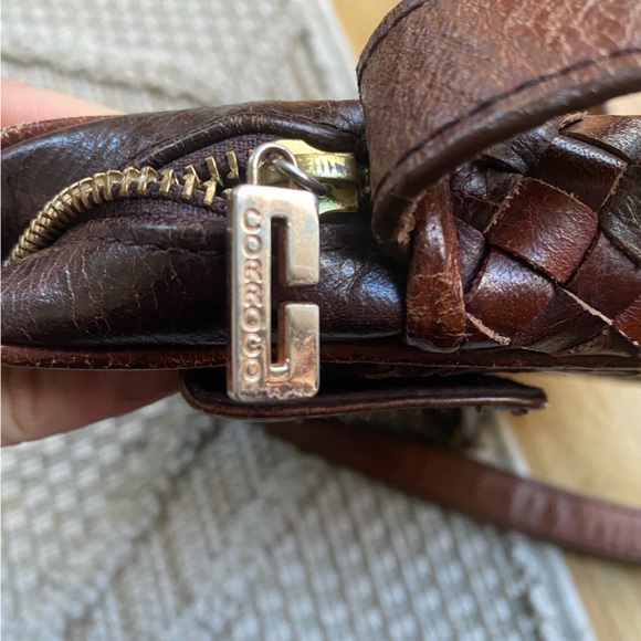 Corroco Brown Leather Crossbody Purse - Picture 6 of 13